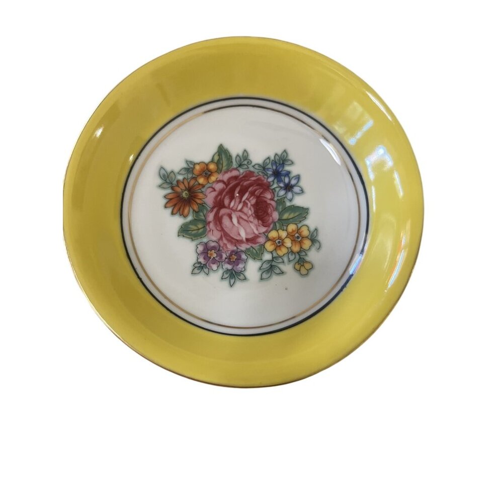 Winterling Bavaria Germany Floral Hand Painted 4 In Bowls Set Of 3 - Picture 4 of 8
